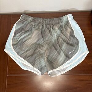 Nike Dri Fit Blue and Gray Short in Medium with drawstrings